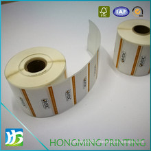 Custom Print PP Paper Adhesive Label